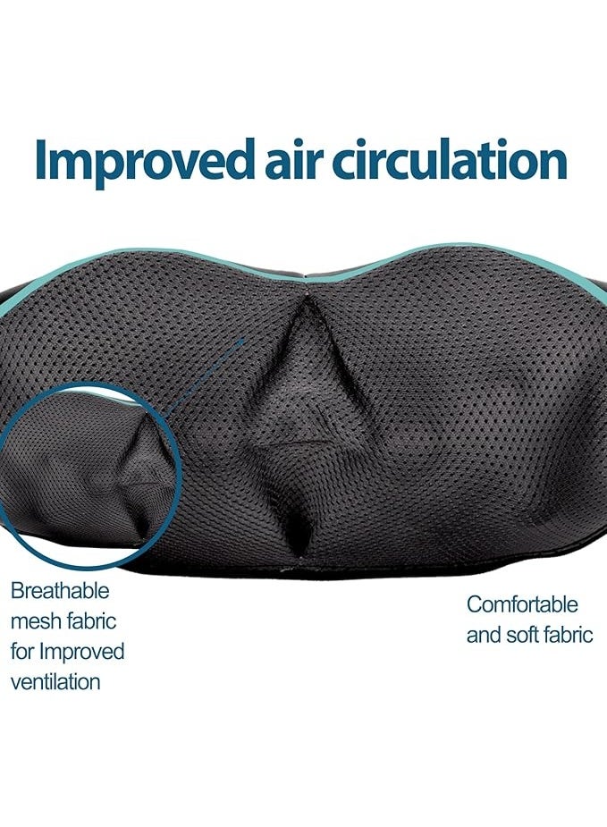 جهاز مساج الشياتسو للرقبة والأكتاف مع تدفئة حرارية - وسادة تدليك 3D للأنسجة العميقة للجسم بالكامل - مثالي للظهر، القدمين، والساقين - للمنزل والسيارة - Image 3